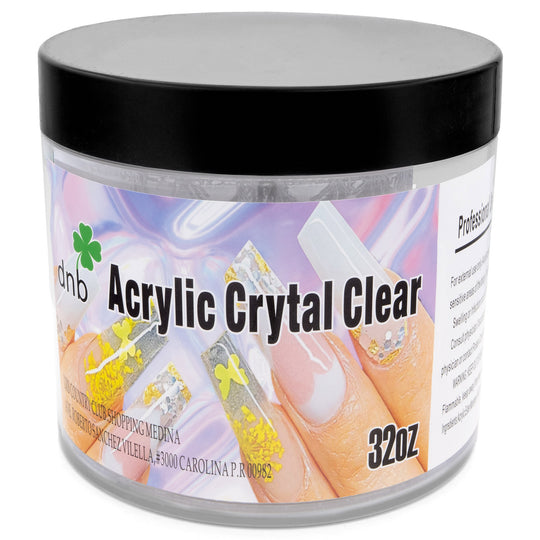 DNB Acrylic Nail Powder Crystal Clear