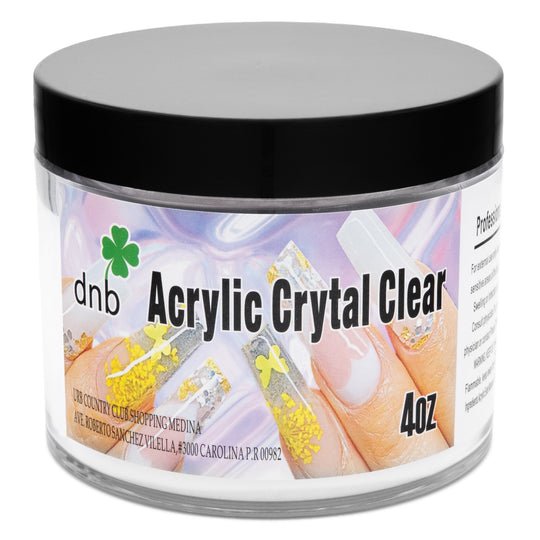 DNB Acrylic Nail Powder Crystal Clear