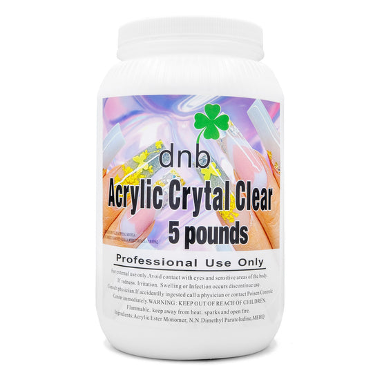 DNB Acrylic Nail Powder Crystal Clear