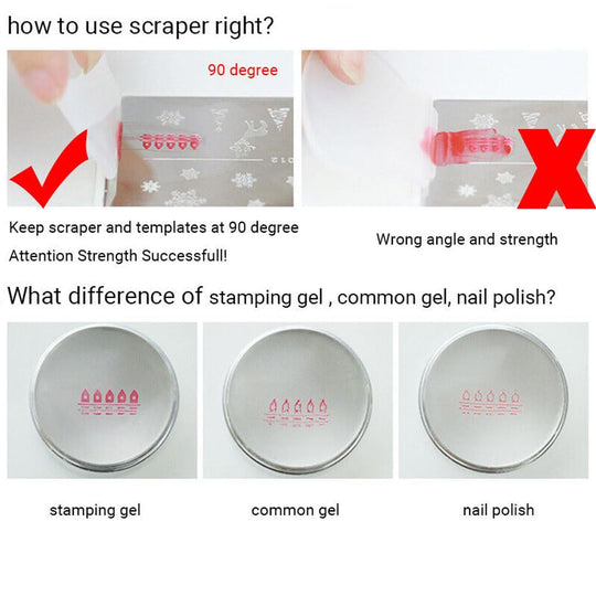 Nail Art Silicone Stamper