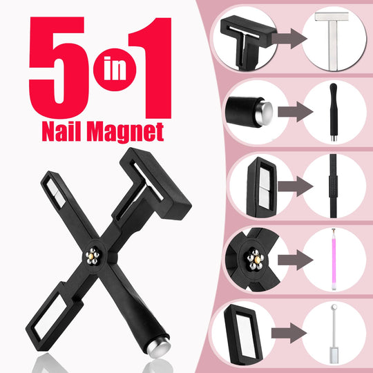 DNB 5 in 1 Cat Eye Magnet for Nails
