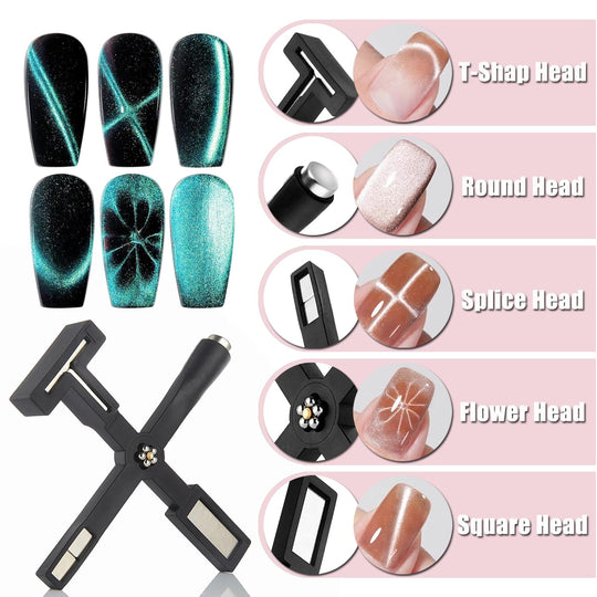 DNB 5 in 1 Cat Eye Magnet for Nails