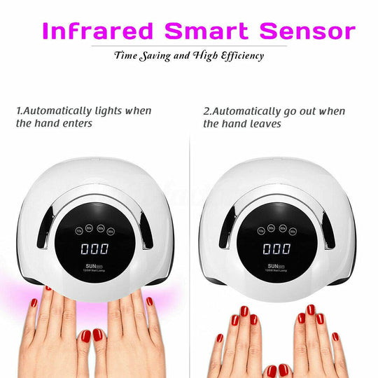Professional LED UV Nail Lamp SUN BQ5T 120w