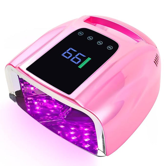96W Rechargeable UV LED Nail Lamp for Fingernails and Toenails
