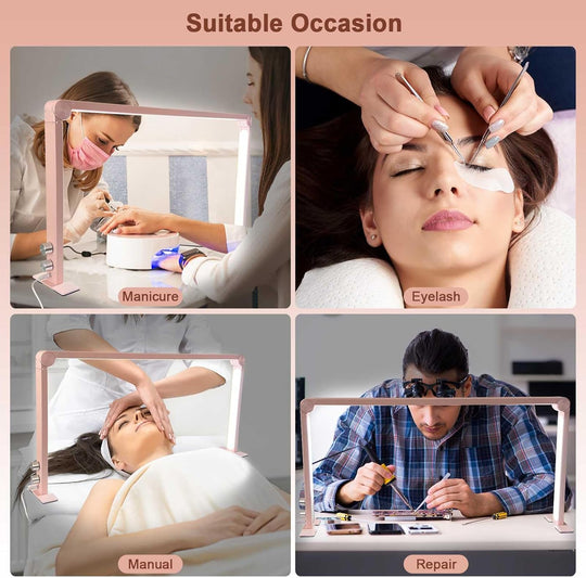 DNB Foldable Square Nail Desk Lamp 48W