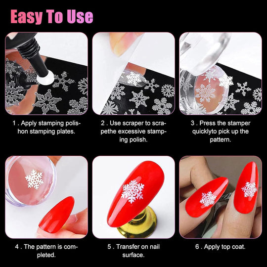 Nail Art Silicone Stamper