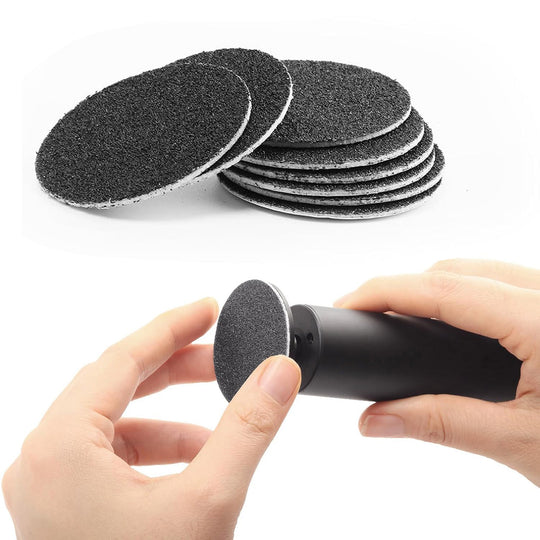 100 PCS Replacement Sandpaper Discs Callus Remover