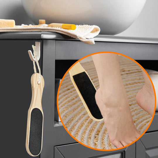 Wooden Double Sided Pedicure File