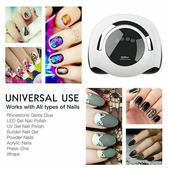 Professional LED UV Nail Lamp SUN BQ5T 120w