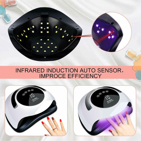 Professional LED UV Nail Lamp SUN BQ5T 120w
