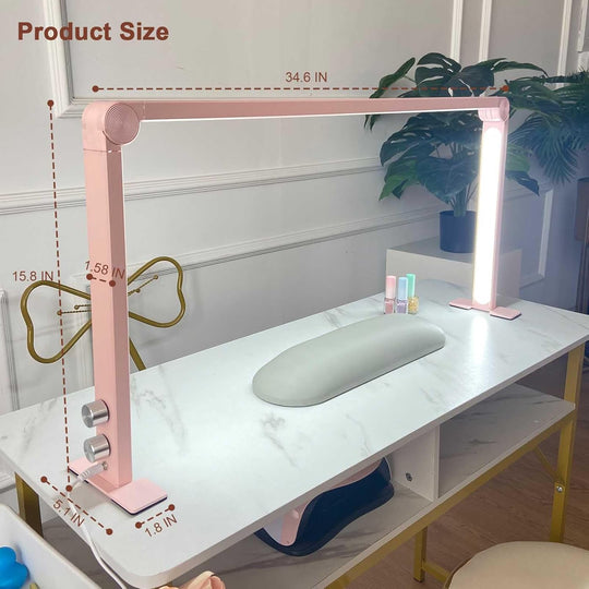 DNB Foldable Square Nail Desk Lamp 48W