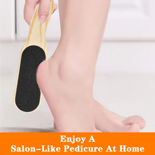 Wooden Double Sided Pedicure File