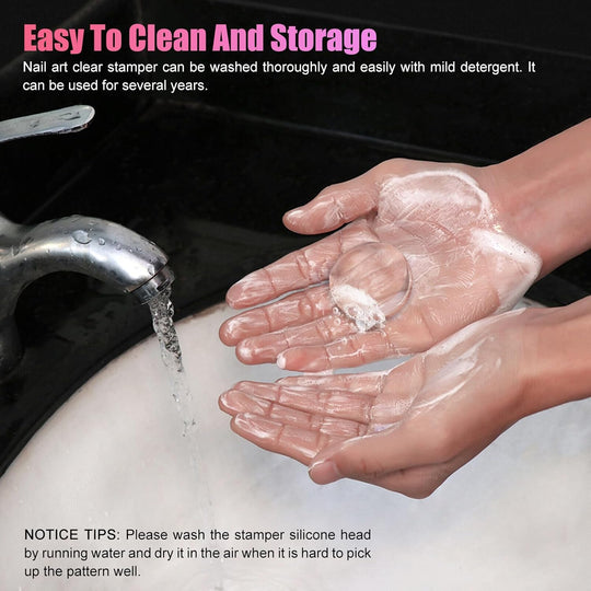 Nail Art Silicone Stamper