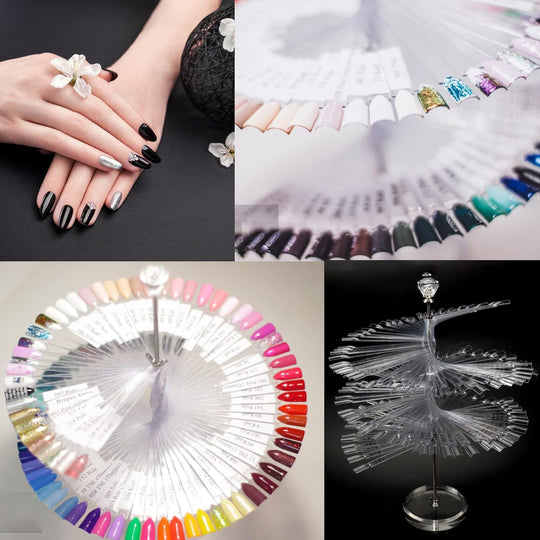 Spiral Nail Art Display Stand (120 pcs)