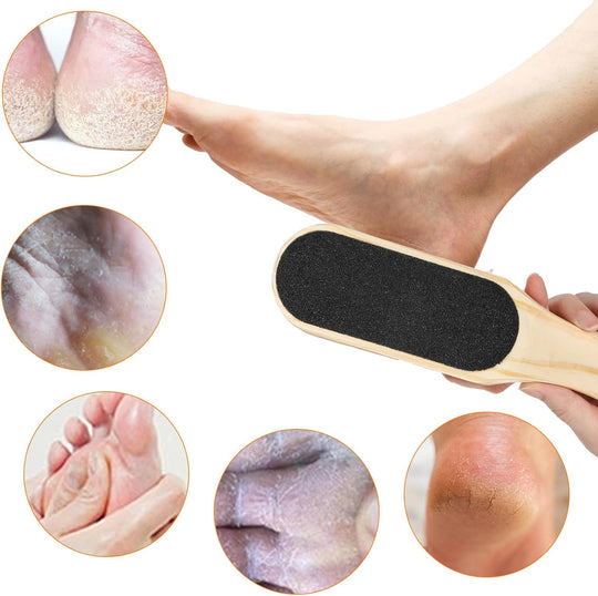 Wooden Double Sided Pedicure File