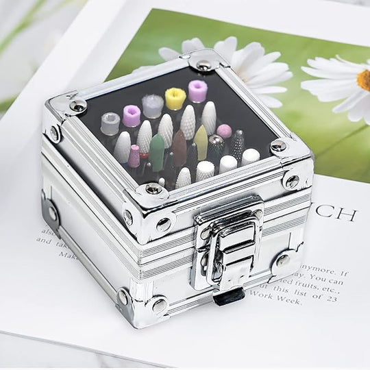 Nail Drill Bits Container