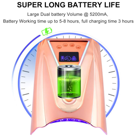 UV LED Light Fast Curing Rechargeable 128W