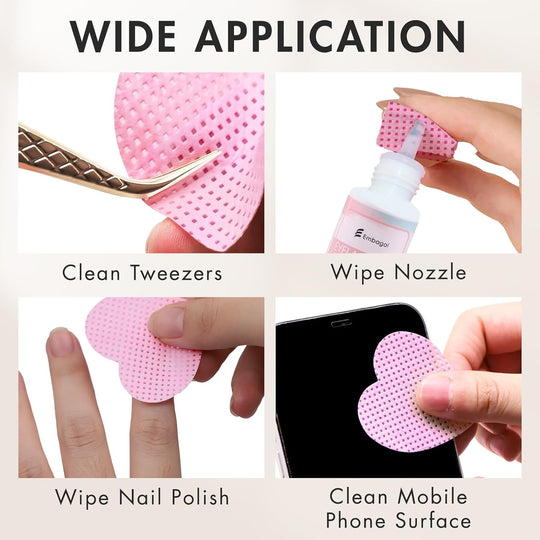 200 PCS Lint Free Nail Wipes