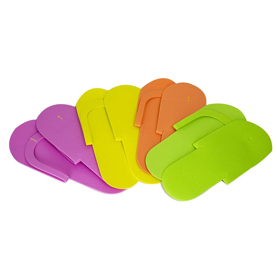 Disposable Foam Pedicure Slipper (12 Pack)