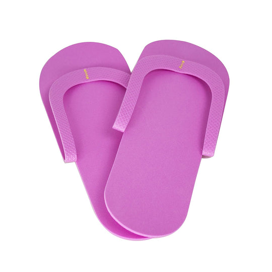 Disposable Foam Pedicure Slipper (12 Pack)