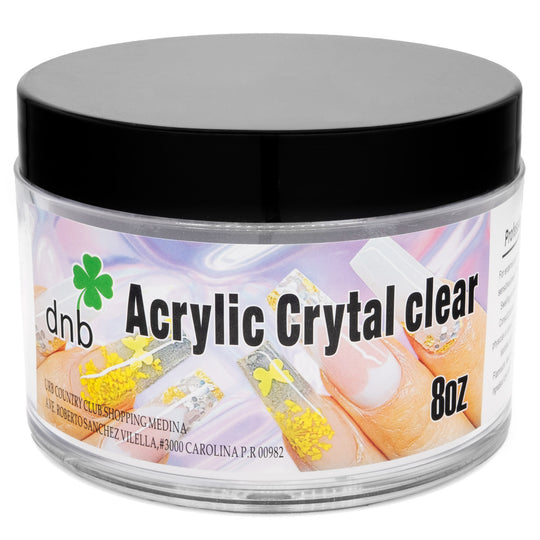 DNB Acrylic Nail Powder Crystal Clear