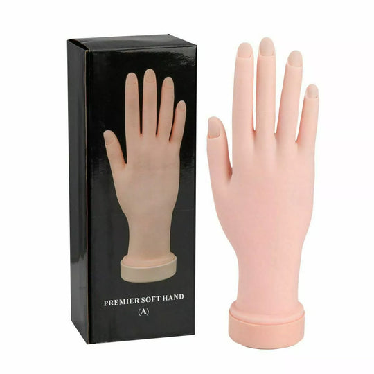 Practice Hand for Acrylic Nails (Right Hand)