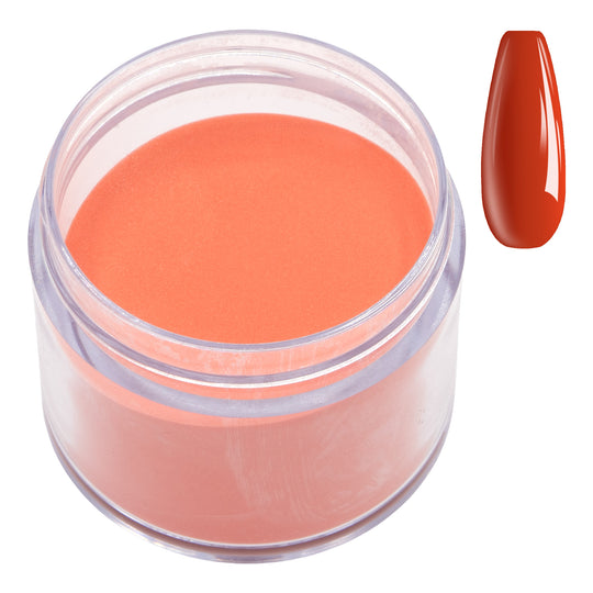 DNB Acrylic Powder #032 Fiery Red-Orange (2 oz)