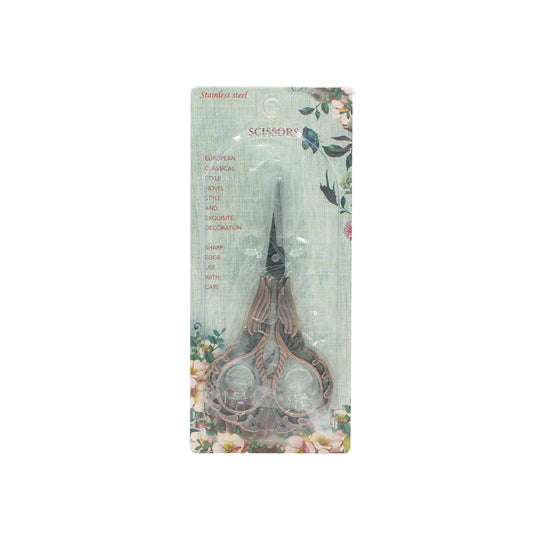 Retro Stainless Steel Nail Scissors Multi-Function Manicure Tool