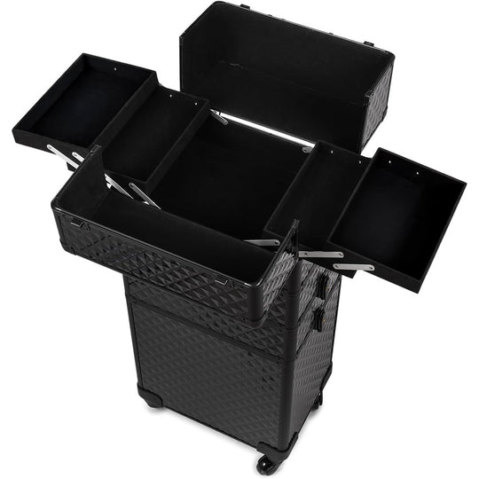 Rolling 4-in-1 Portable Nail Tech Travel Case