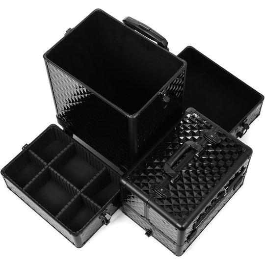 Rolling 4-in-1 Portable Nail Tech Travel Case