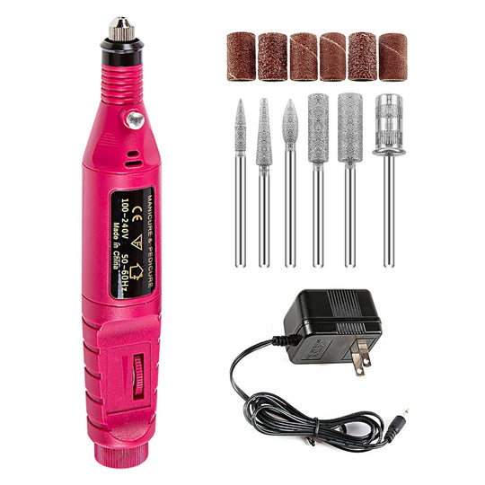 Portable Electric Nail Drill Set