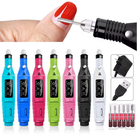 Portable Electric Nail Drill Set
