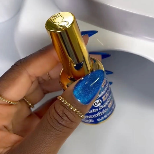 9D Cat Eye Smoothie #04 - Galactic Sapphire