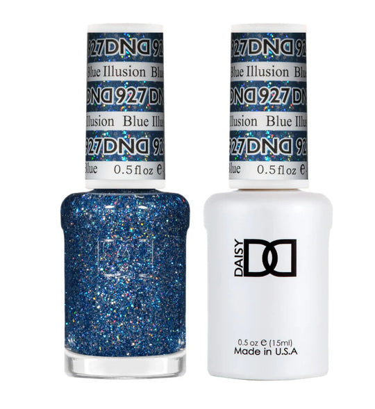DND Super Glitter #927 Blue Illusion