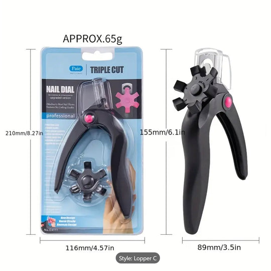 Professional Adjustable Stainless Steel Nail Clippers For Acrylic Nails