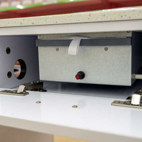 Marble Manicure Table with Dust Collector