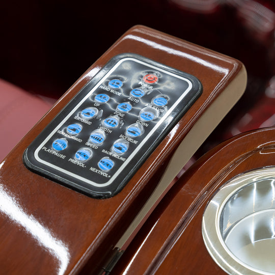 Premium Spa Pedicure Chair, Full Electric Recline & Massage System with Spa Basin