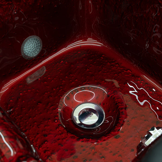 Premium Spa Pedicure Chair, Full Electric Recline & Massage System with Spa Basin