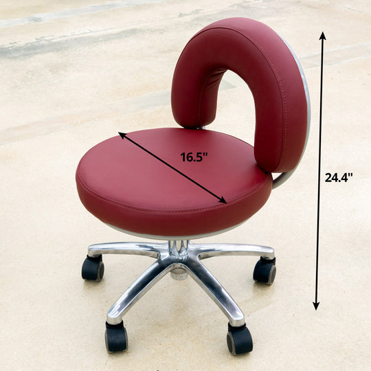 Premium Spa Pedicure Chair, Full Electric Recline & Massage System with Spa Basin