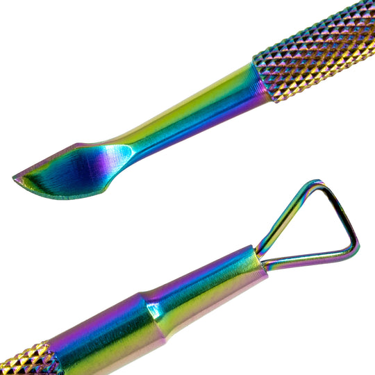 DNB Tornasol 3 Piece Cuticle Pusher Set