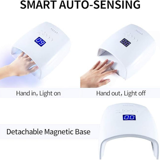 48W Cordless Nail Lamp with Auto Sensor