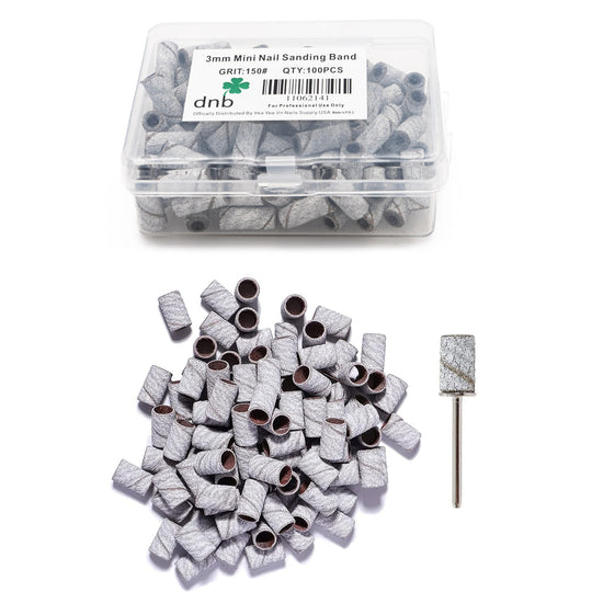 3mm Mini Sanding Bands for Nail Drill (100pcs)
