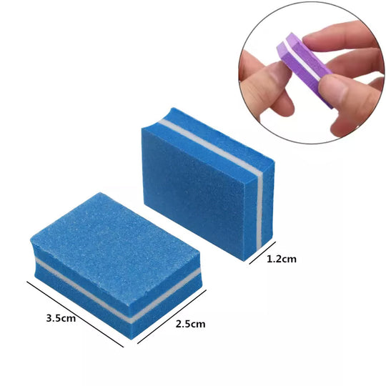 100/180 Grit Mini Buffer Block Files (50 PCS)