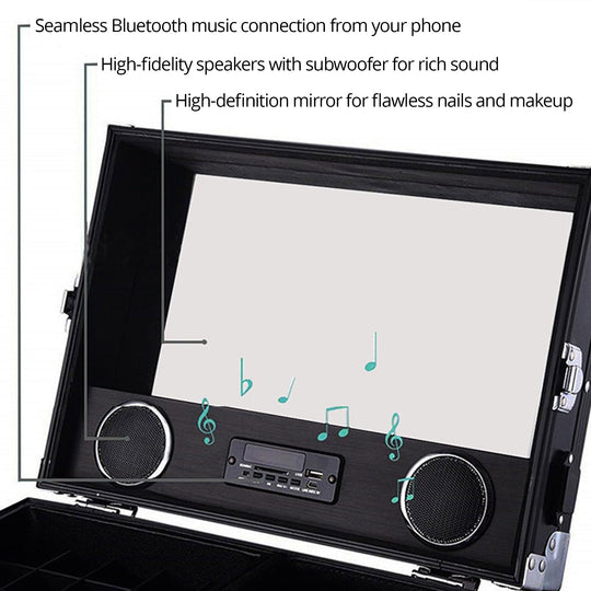 Mobile Nail Station Professional Manicure Table