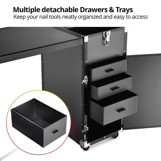Mobile Nail Station Professional Manicure Table