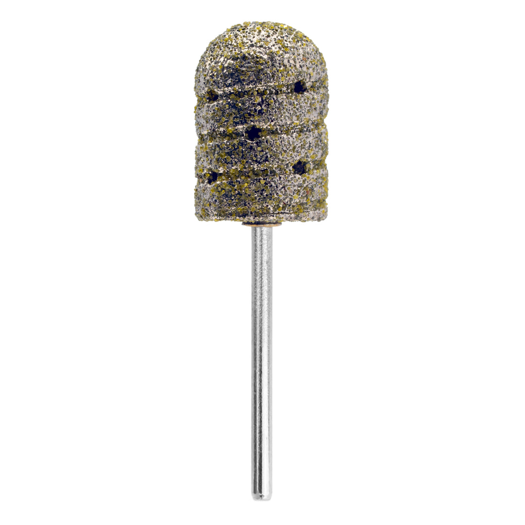 13mm Rounded Hollow Barrel Diamond Nail Drill Bit for Pedicure (Coarse Grit)
