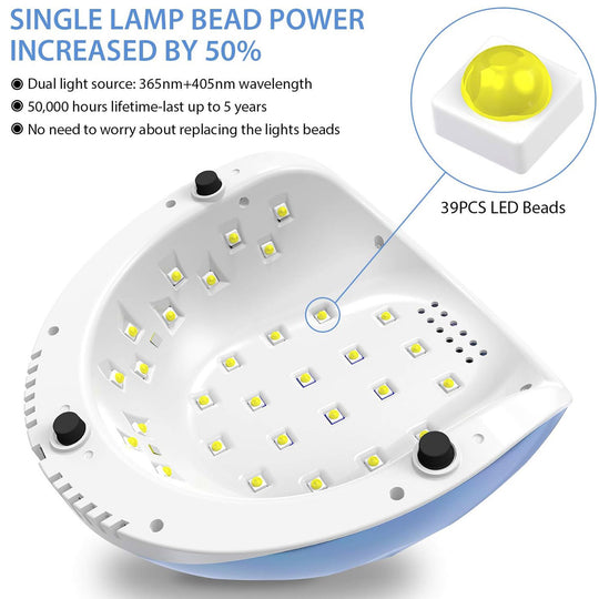 DNB 86W LED UV Nail Lamp F6