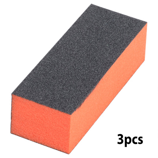 80/100/100 Grit 3-Sided Nail Block Buffer