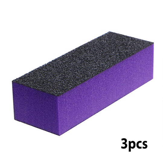 80/100/100 Grit 3-Sided Nail Block Buffer