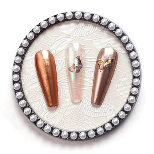 Color Mixing Pearl Palette Nail Art Painting